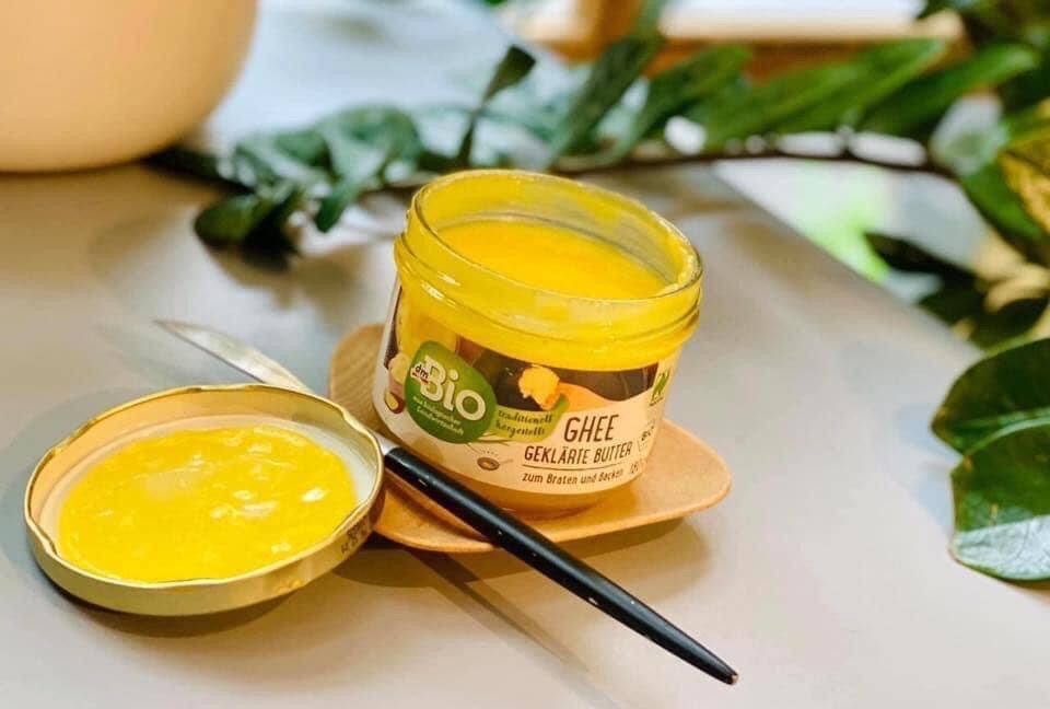 Bơ Ghee hữu cơ Đức dmBio hủ 180g