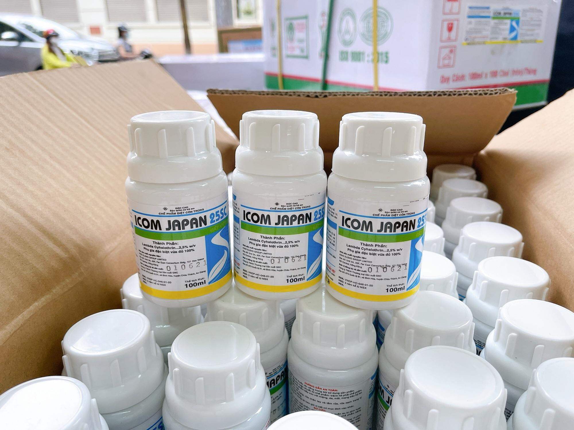 Thuốc diệt muỗi và côn trùng icomjapan 100ml