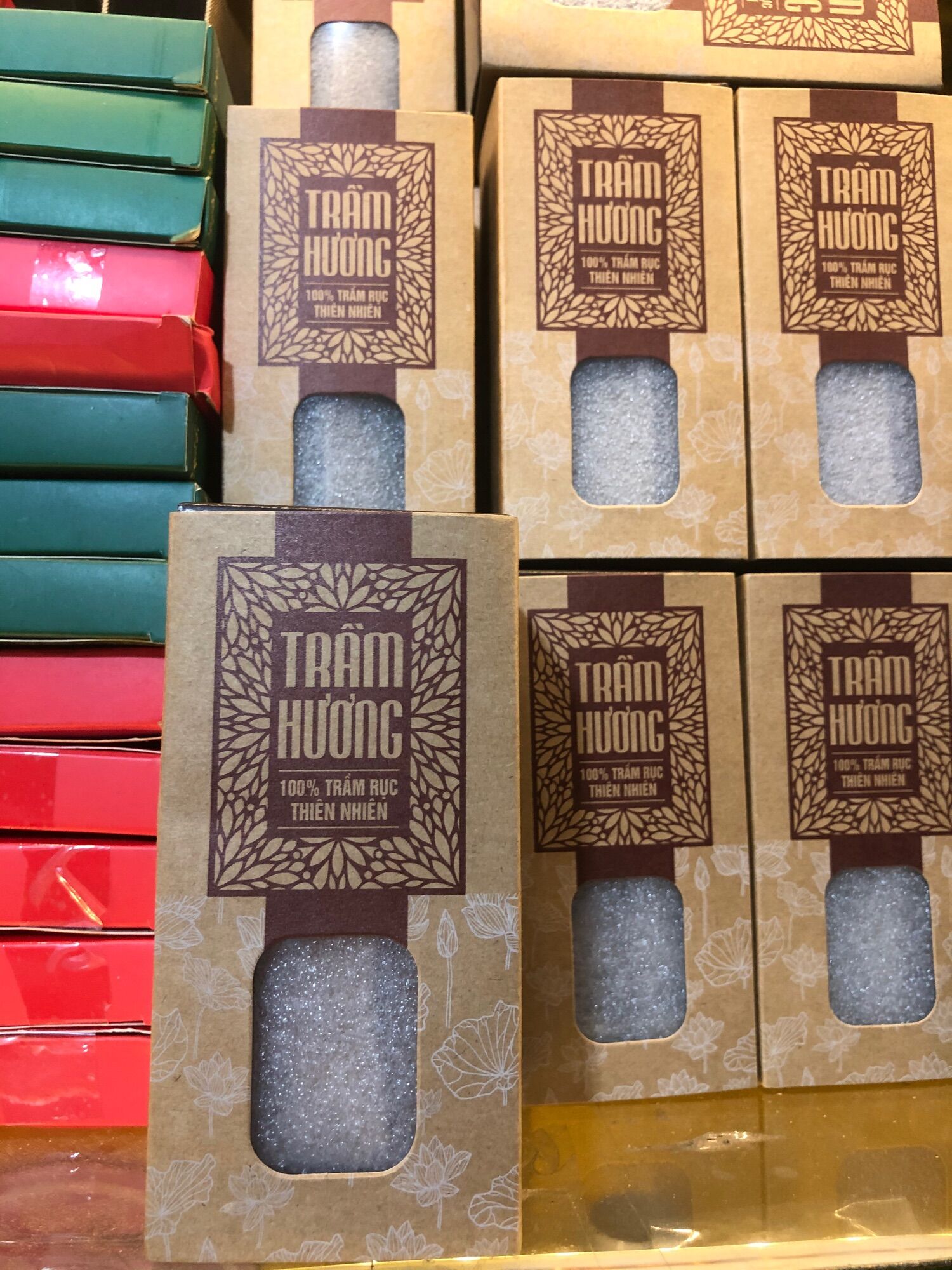 Hộp nhang vân mây trầm hương mùi thơm dịu