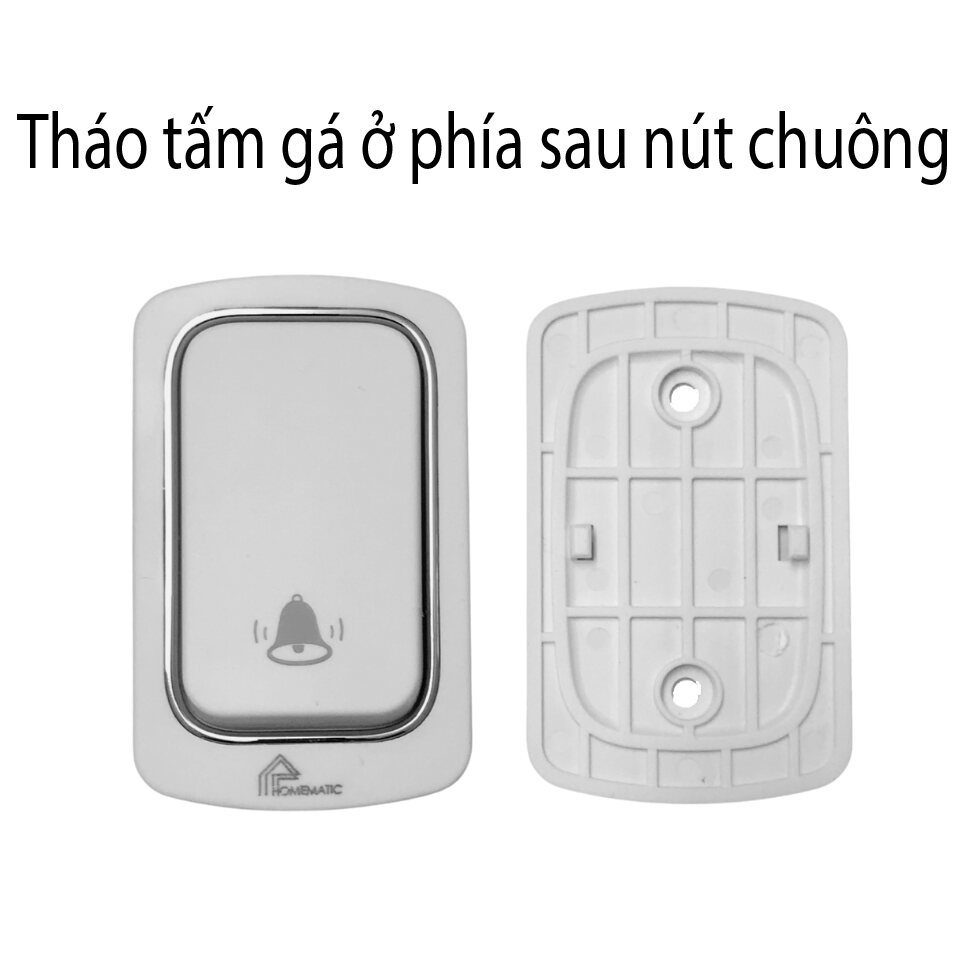 Chuông Cửa Không Dây Không Pin Homematic HBM078. 