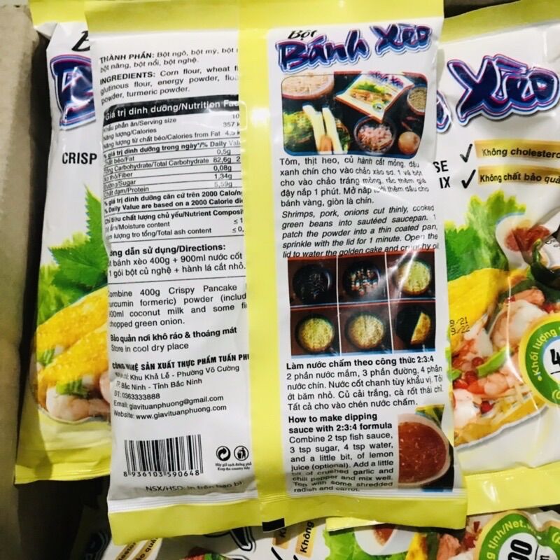 Bột bánh xèo thơm ngon gói 400g