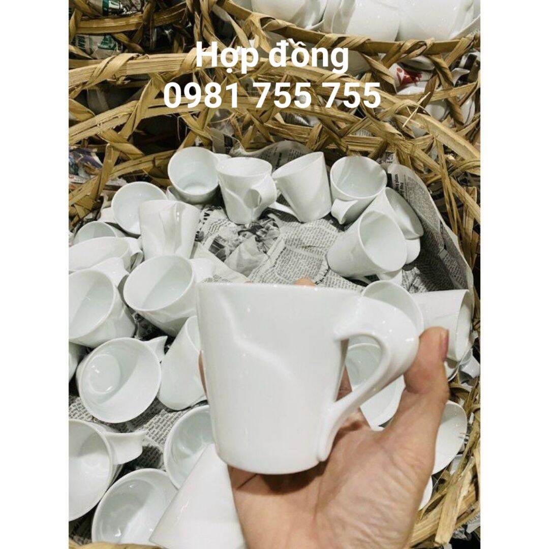 Ly Sứ uống nước 200ml,cốc uống trà,cafe Gốm sứ Bát Tràng Cao Cấp
