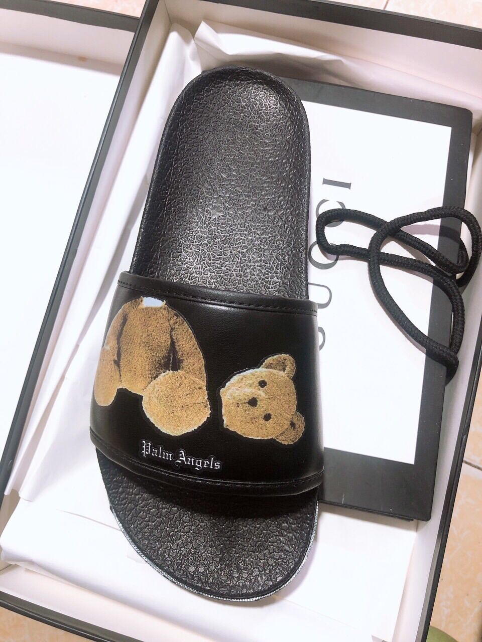 Dép gấu quai ngang full size 37-43