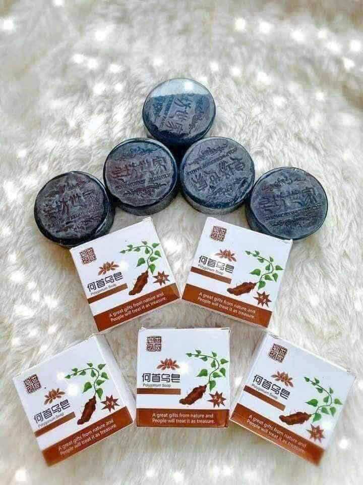Dầu gội thủ công mọc tóc đen hà thủ ô