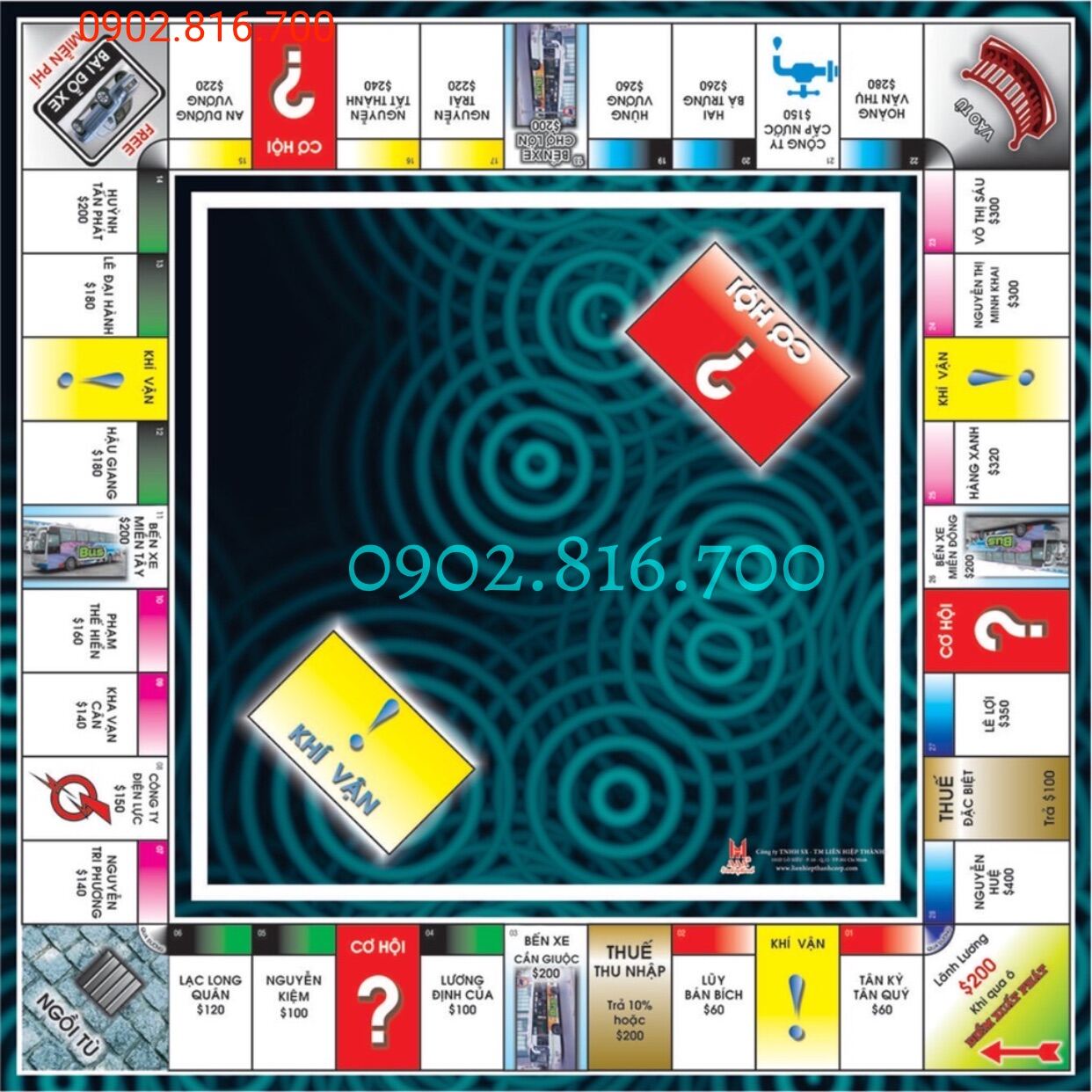 [HCM]Đồ chơi Bàn cờ tỷ phú lớn Liên Hiệp Thành