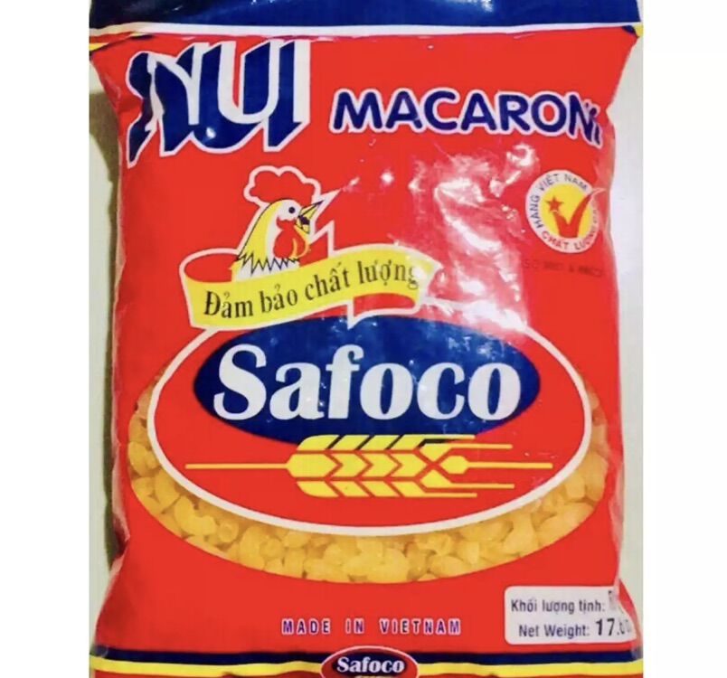 Combo 3 gói nui safoco 500gram