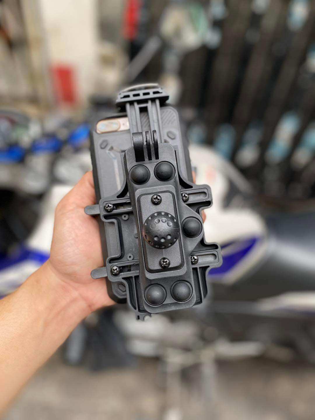 Giá đỡ Điện Thoại Chống rυng Vetabox (Chung Nhà máy gia công cho Motowolf)