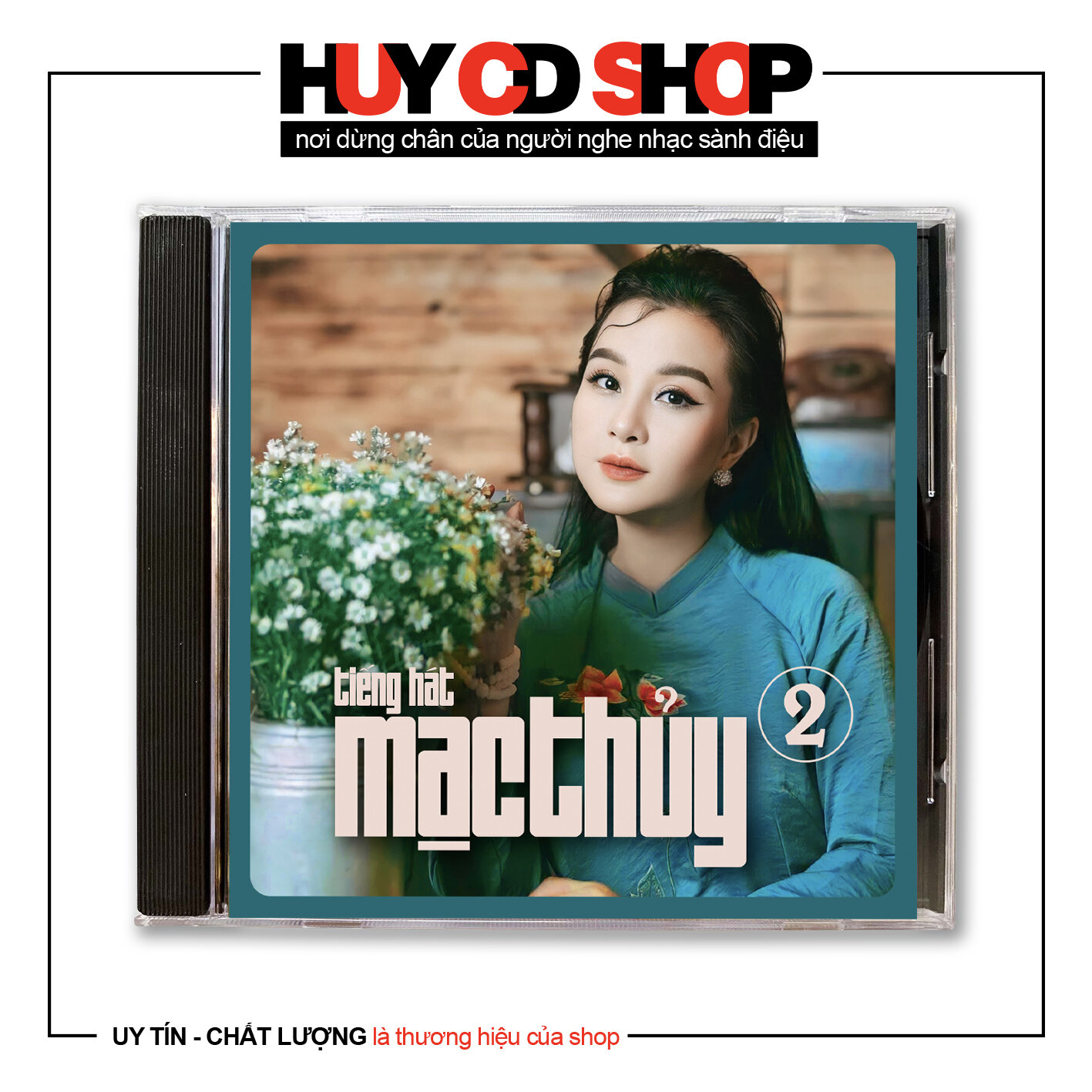 Đĩa cd mac thuỷ vol 2 nhạc tiền chiến đĩa lòng trắng chất lượng cao âm thanh chuẩn huy cd shop