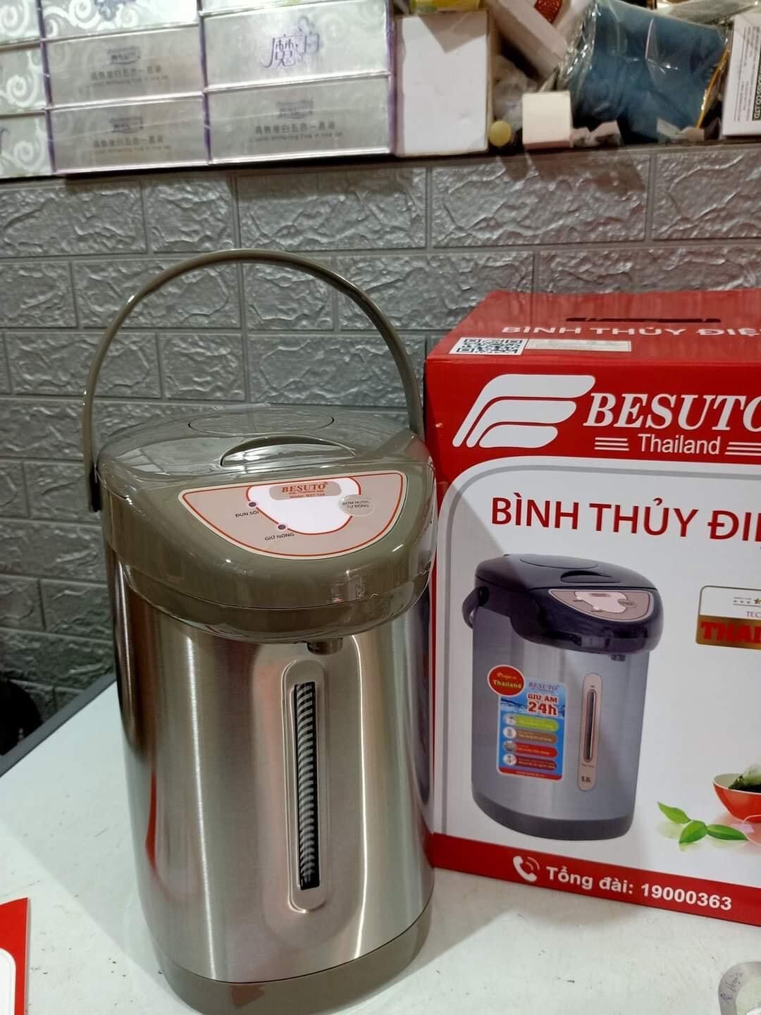 bình thủy điện phích điện besuto 4.8L