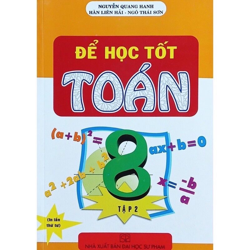 Sách - để học tốt toán lớp 8