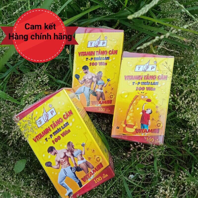 Vitamin tăng cân TP Thái Lan mẫu cũ