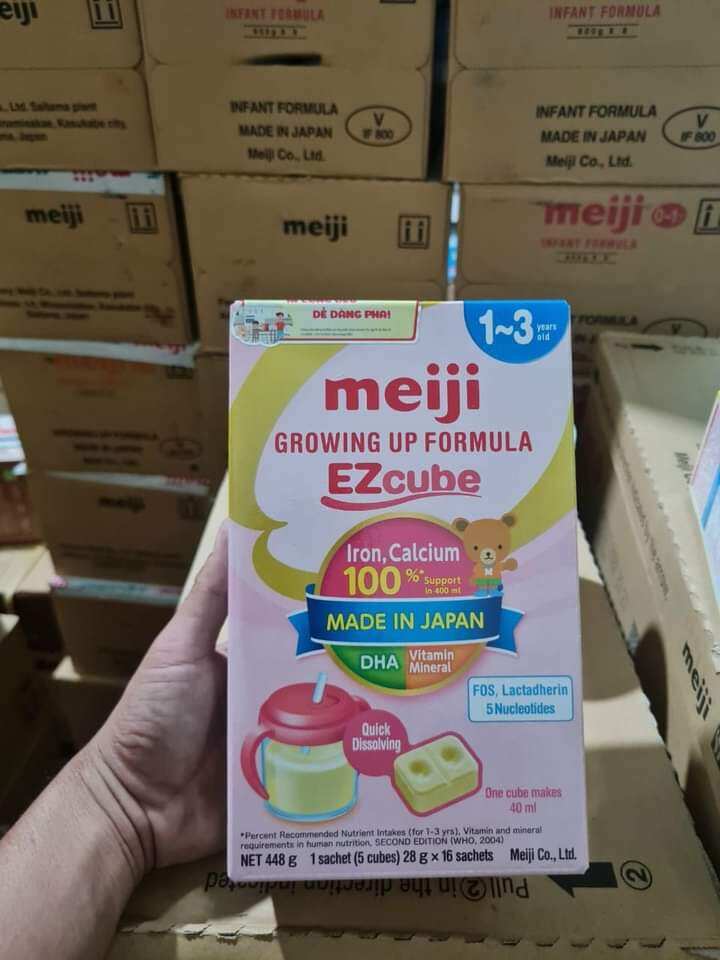 Sữa meiji thanh nhập khẩu
