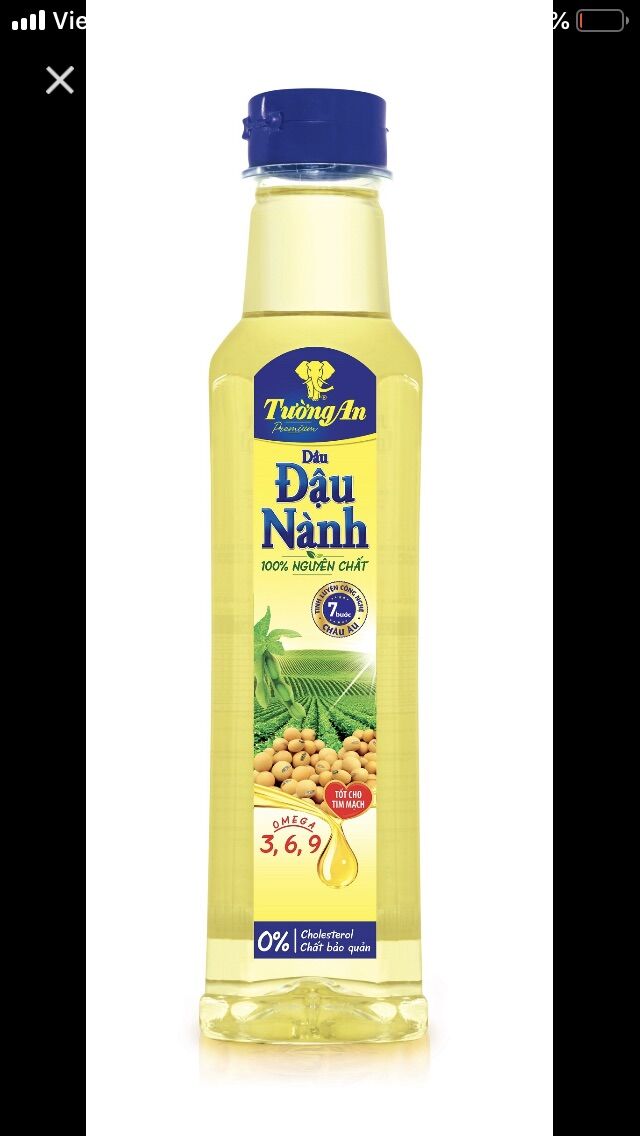 Dầu đậu nành tường an 1 lít