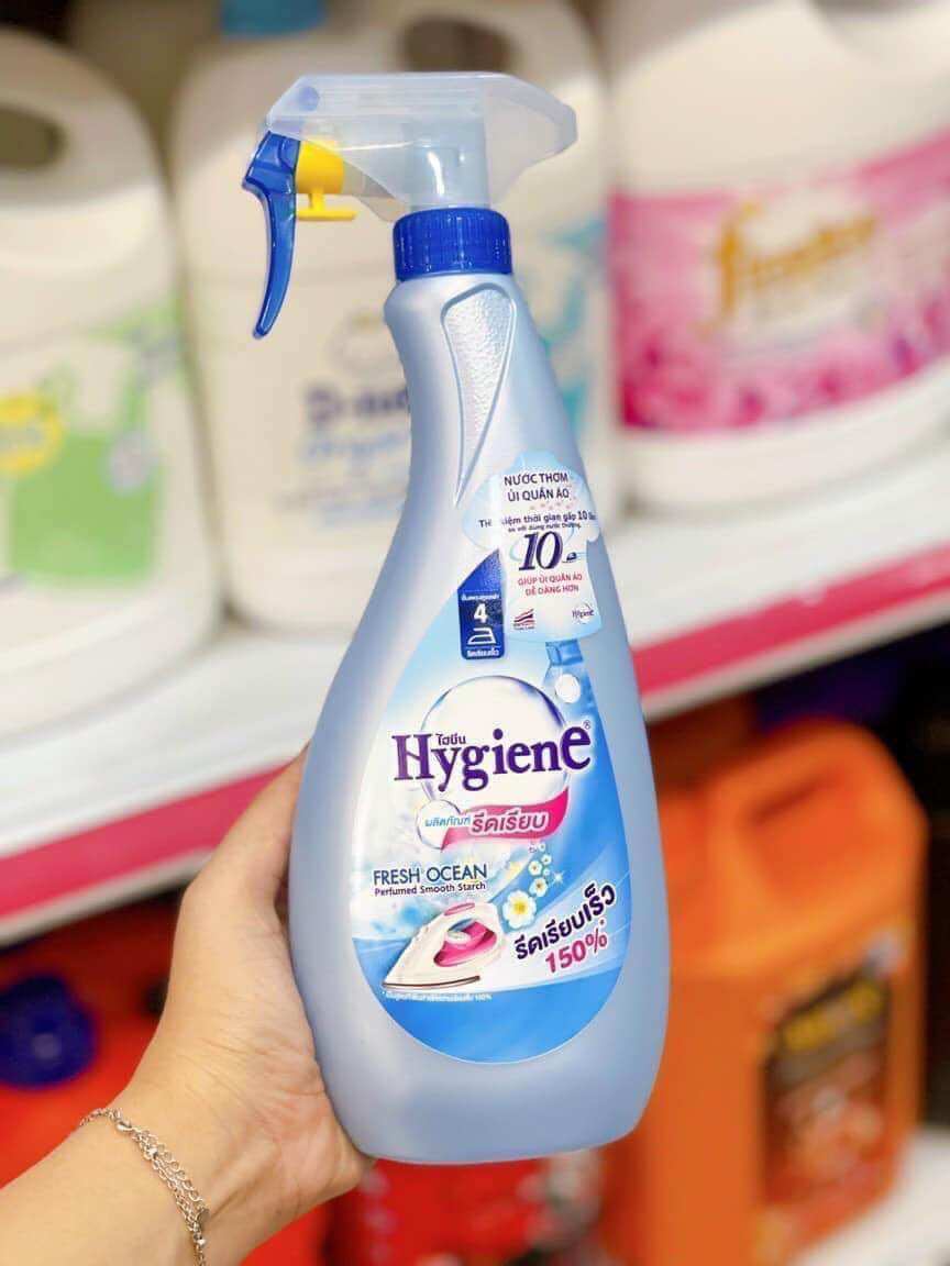Nước thơm xịt ủi quần áo hygiene thái lan