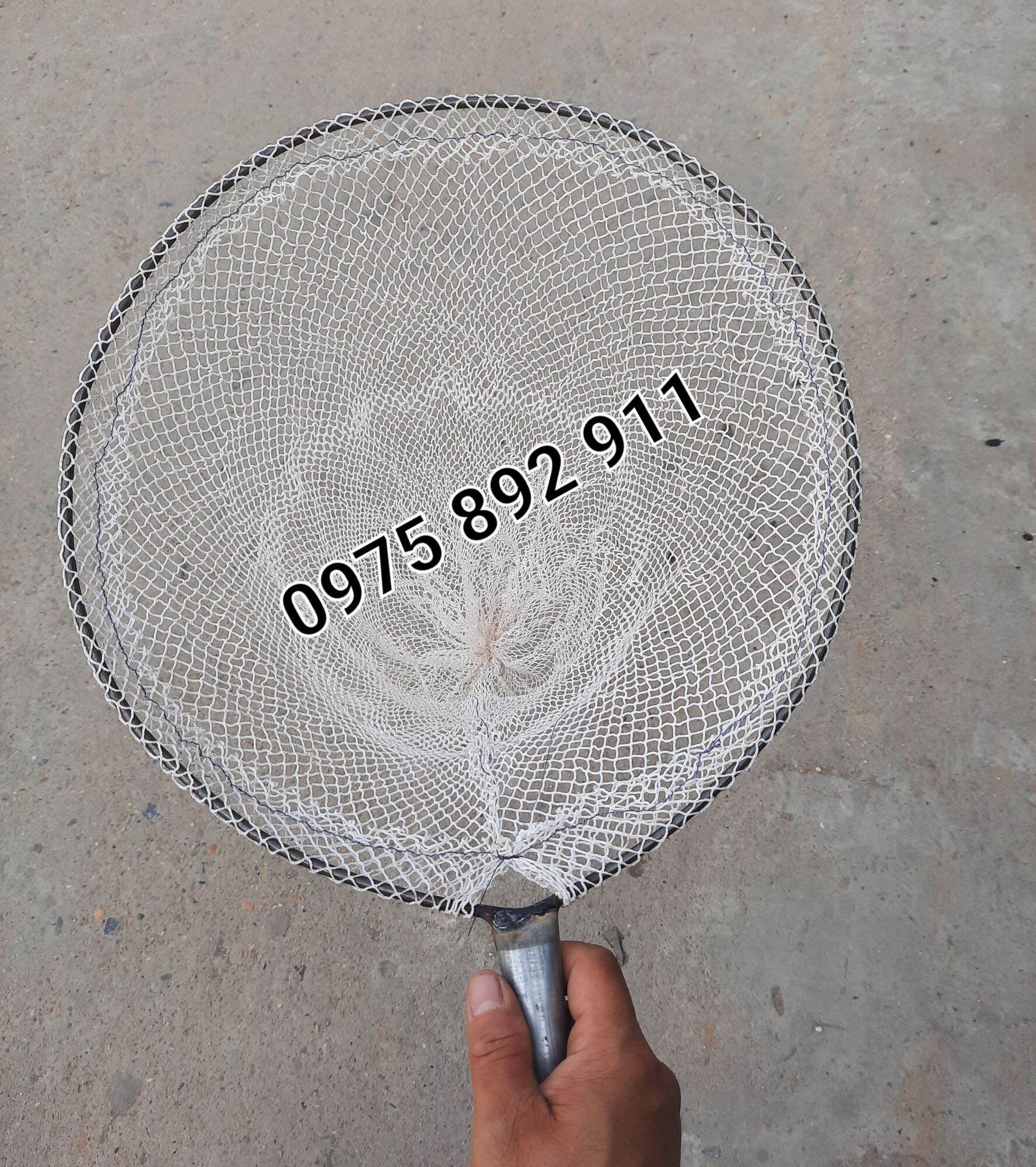 Vợt xúc ốc ếch cá lươn - lưới dù đài loan