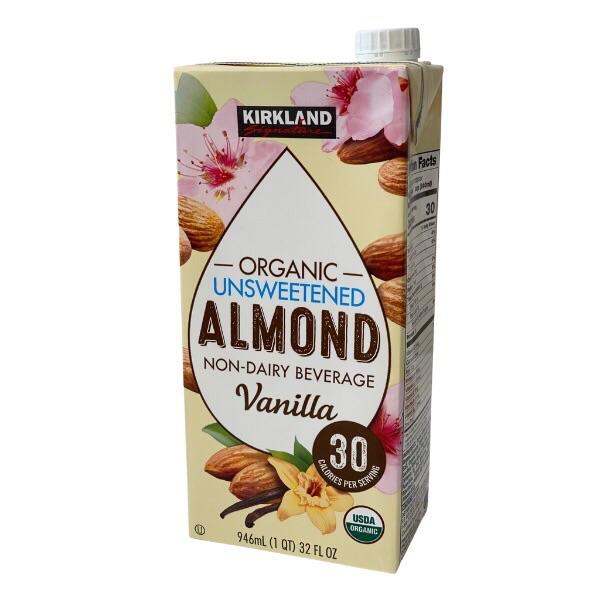 Sữa Hạnh Nhân Kirkland Signature Organic 946ml - Kirkland Unsweetened Almond Milk