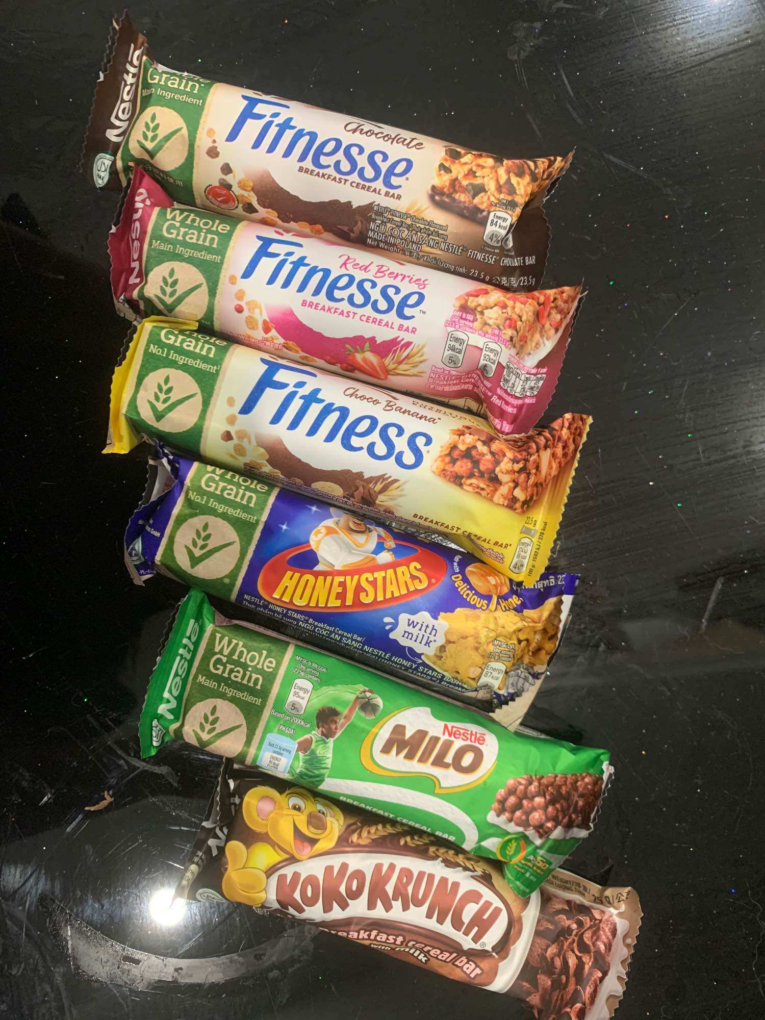Thanh Ngũ Cốc NESTLE FITNESSE Đủ Vị