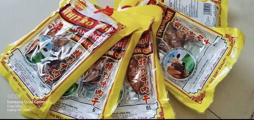 COMBO 5/10 GÓI KHÔ BÒ HỒNG NGỰ THANH CHÌ 35G