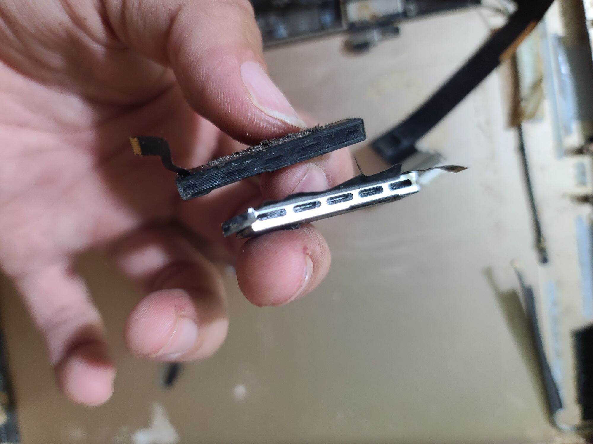 Loa ngoài chuông Ipad Air 2 zin máy kèm dây cáp dẻo sử dụng tốt 1 cặp