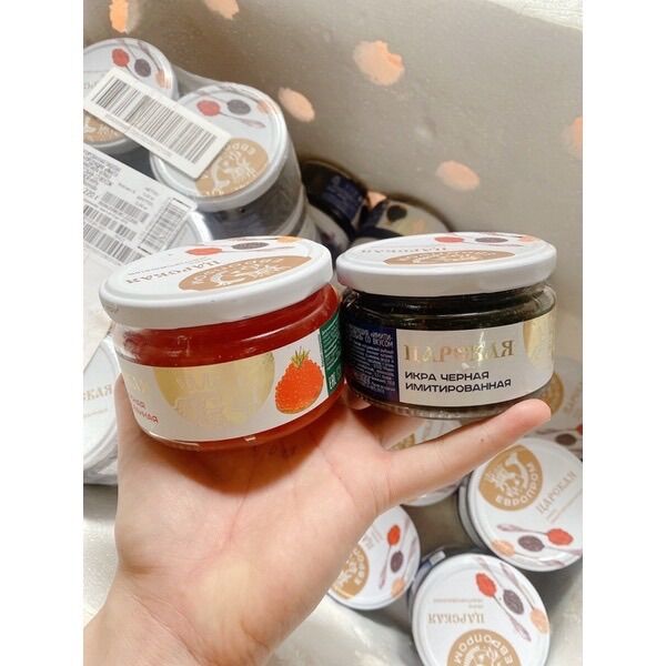 Trứng Cá Hồi Đỏ 220gr Nga nhập khẩu date mới
