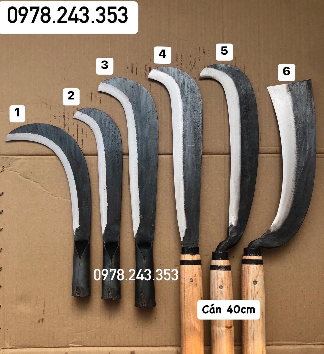 Dao phát cỏ -dao dựa chặt củi chuẩn nhíp xe