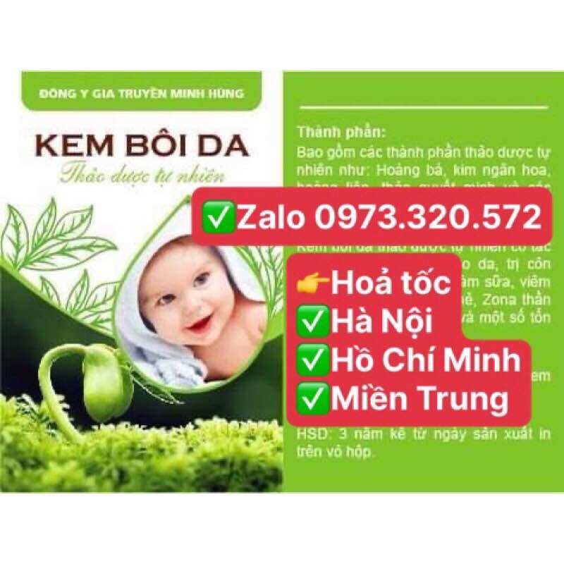 Kem mỡ minh hùng chính hãng + có quà tặng (sỉ nhắn zalo)