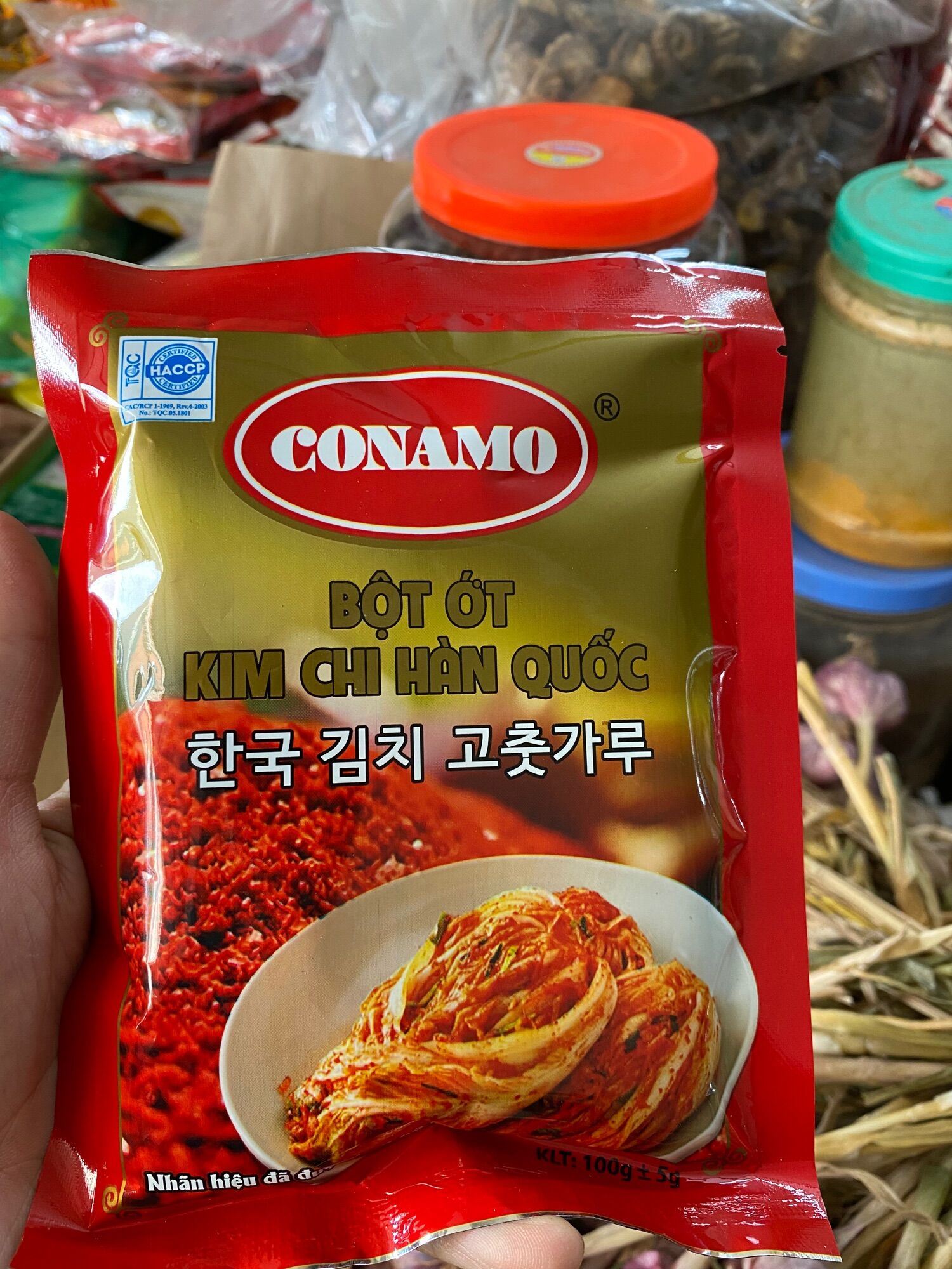 Bột ớt kim chi Hàn Quốc gói 100g