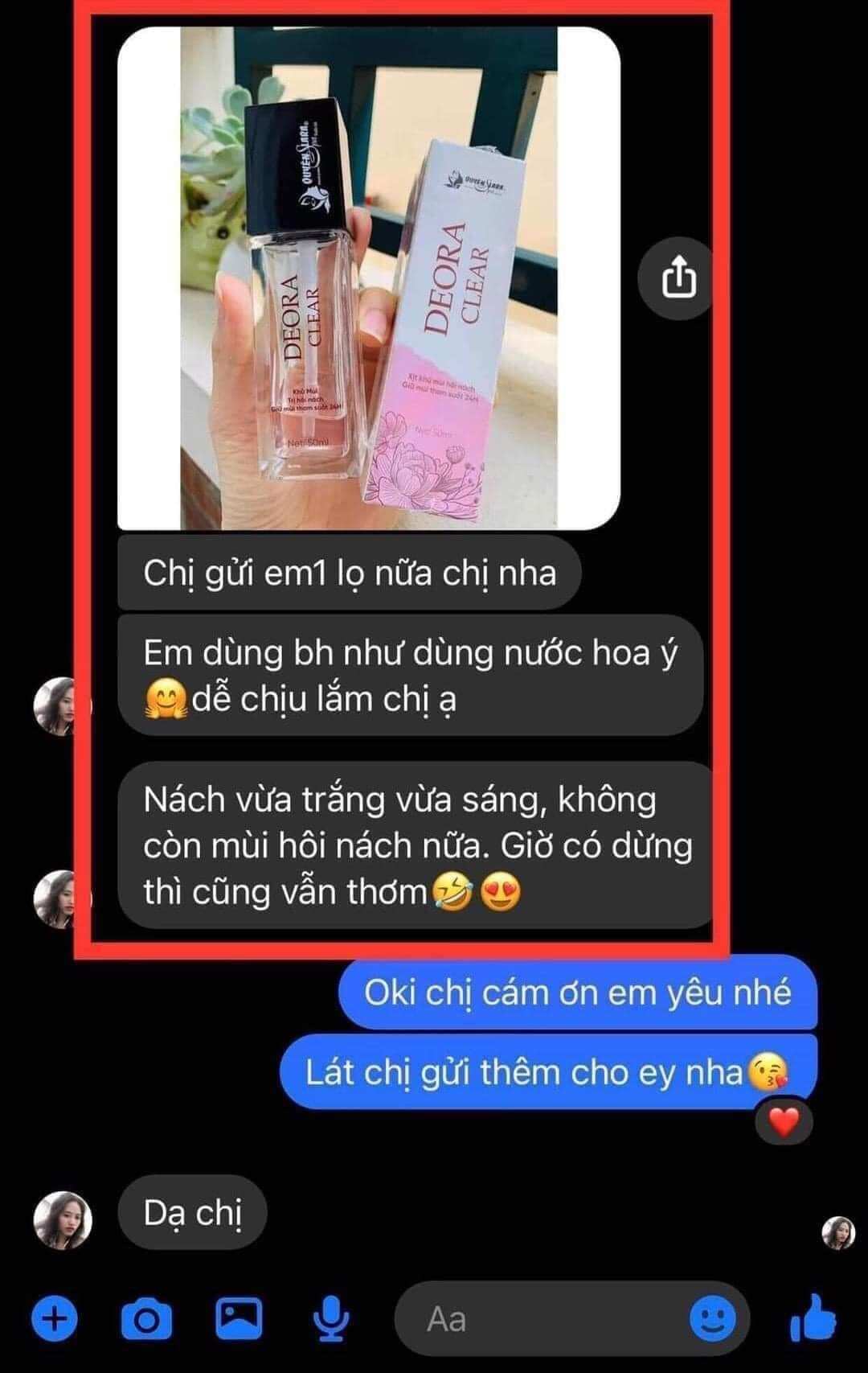 Xịt Nách Quyên Lara
