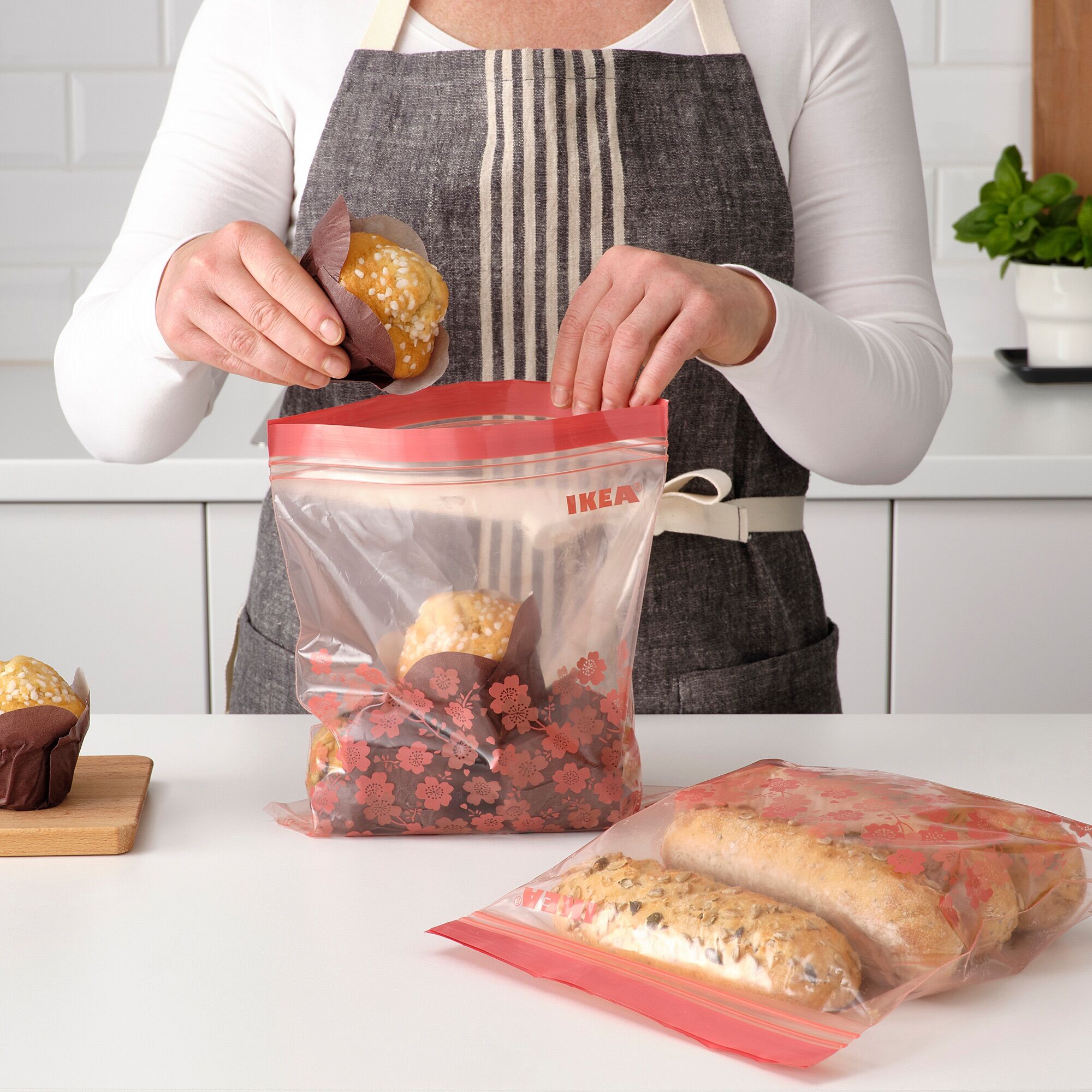 HỘP 25 TÚI ZIP LOCK IKEA ISTAD (2,5L) - TW Mall