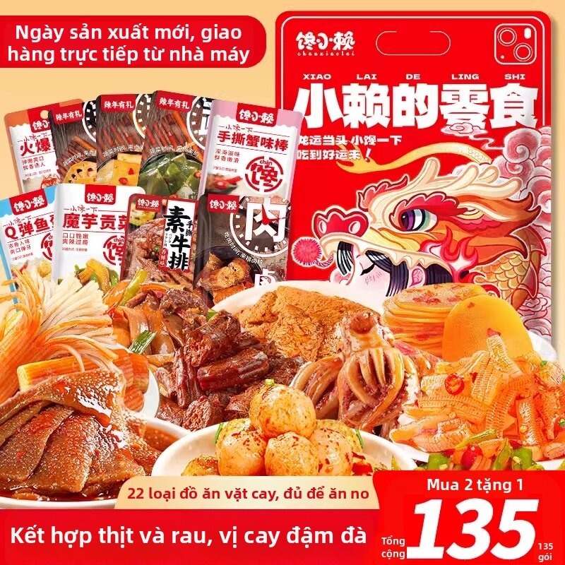 Bộ Sưu Tập Món Ăn Vặt Ớt Marinated Thịt và Rau Củ