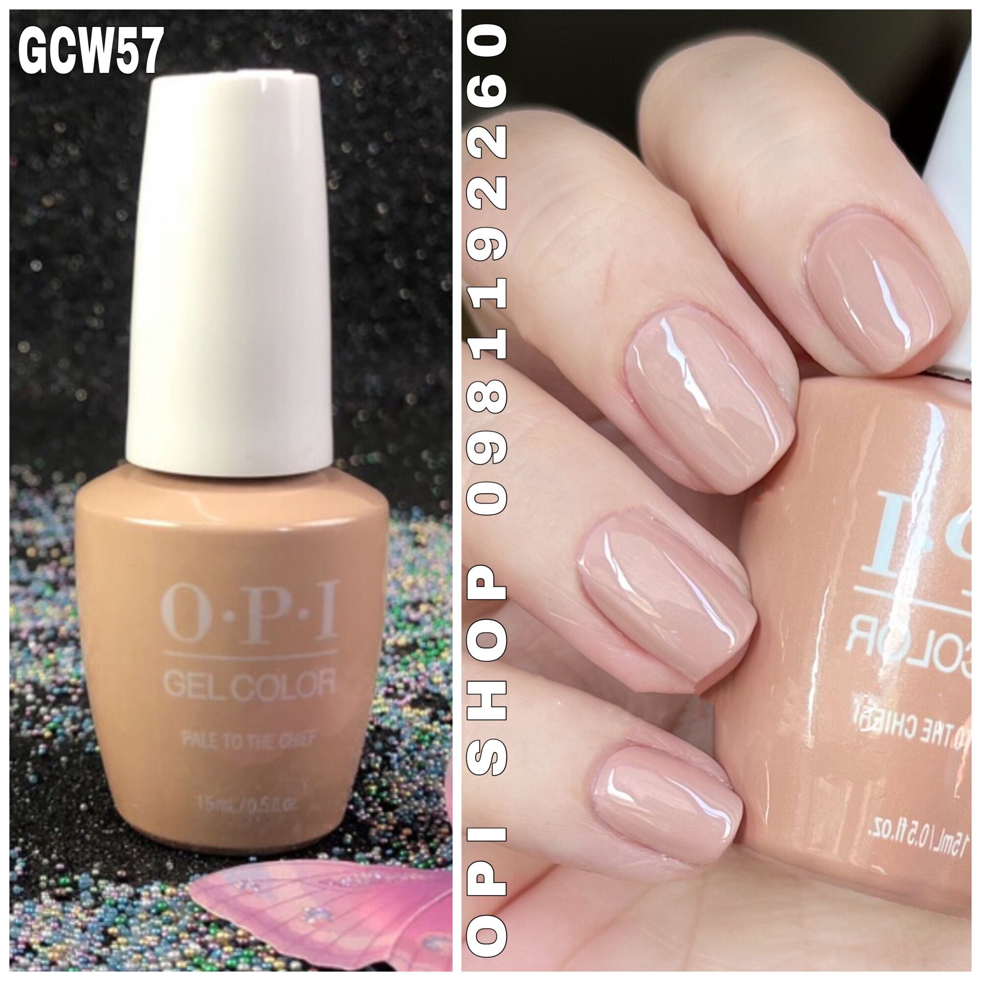 Sơn gel hơ máy opi - sơn móng tay opi 15ml