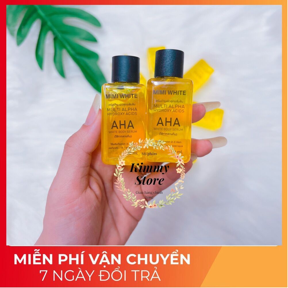 Lẻ 1 chai 30ml serum aha mimi white thái