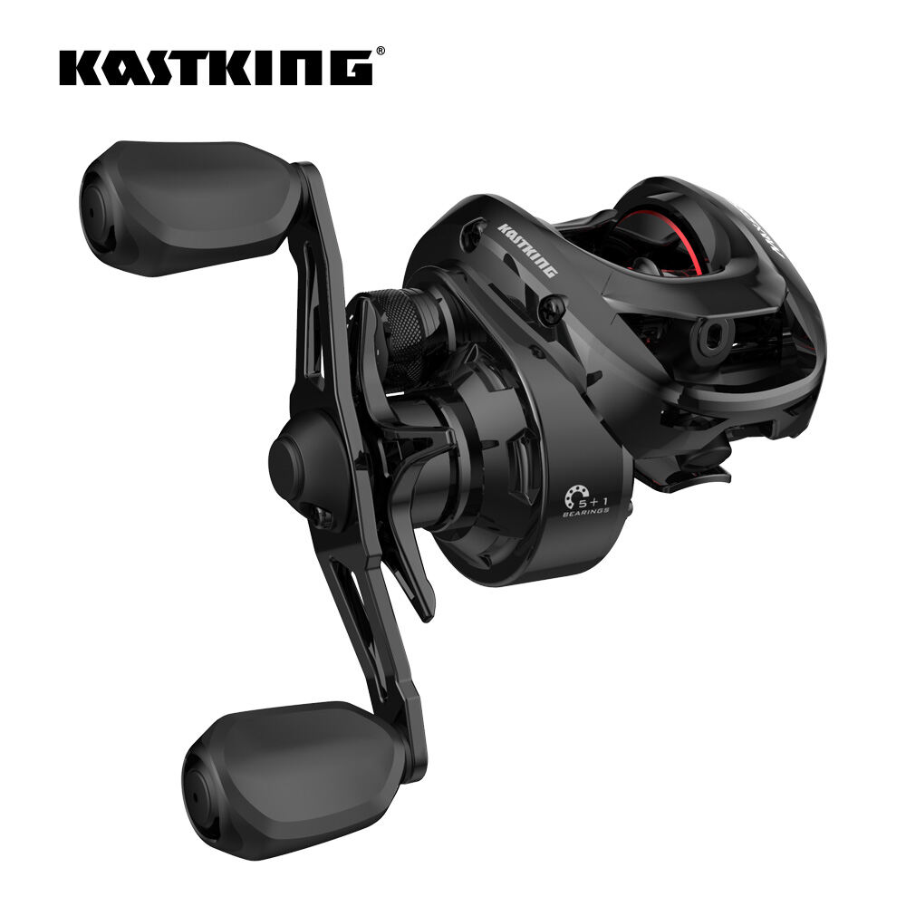 KastKing Mỏ Lết MaxSteel Baitcasting Máy Từ Hệ Thống Phanh 7.1:1 Tỷ Lệ Bánh Răng 5 + Tặng 1 Vòng Bi