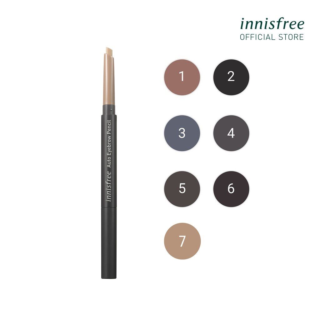 Chì kẻ mày Innisfree Auto Eyebrow Pencil 2 đầu | Vinie.minisize