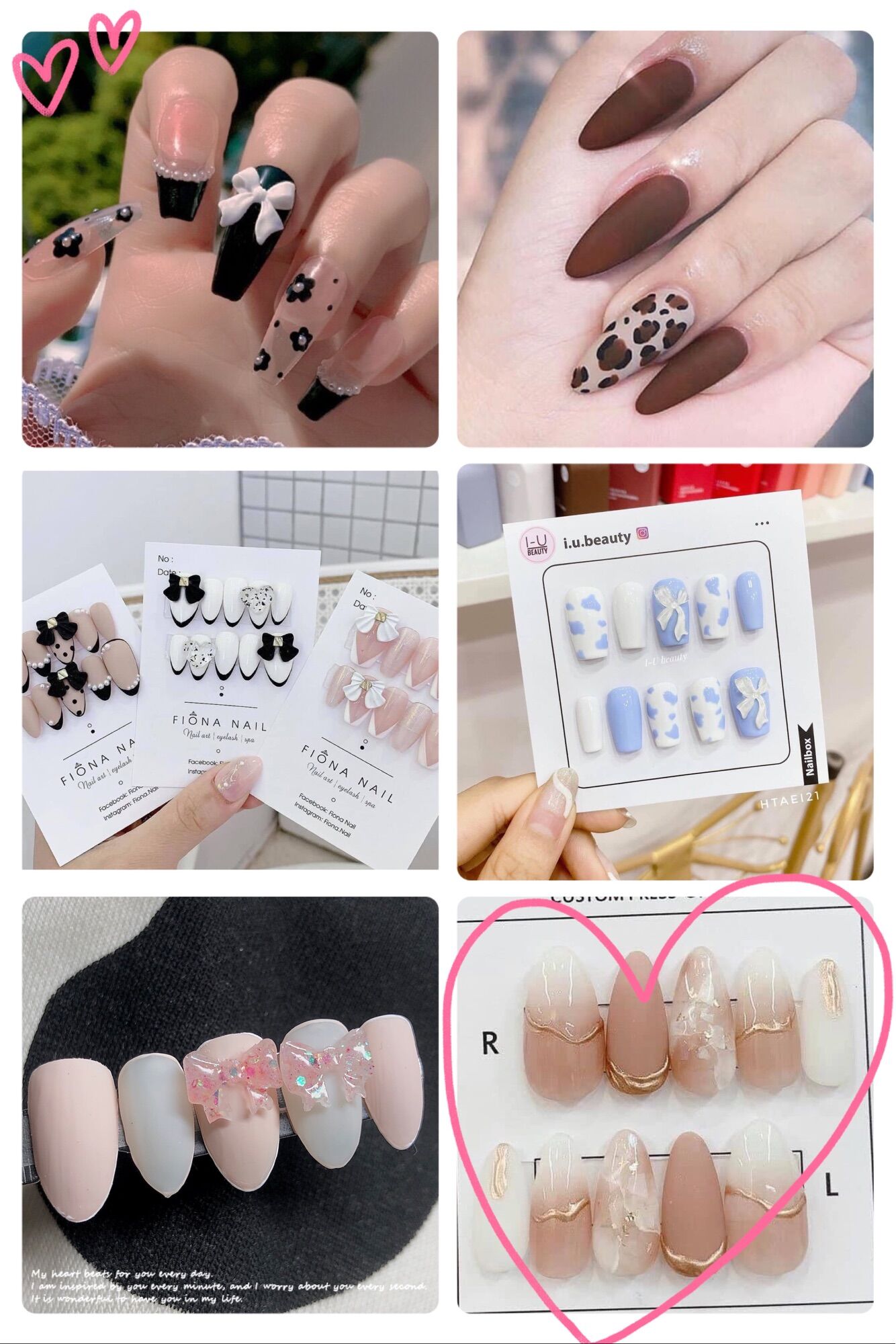 Nail box kèm keo và dũa