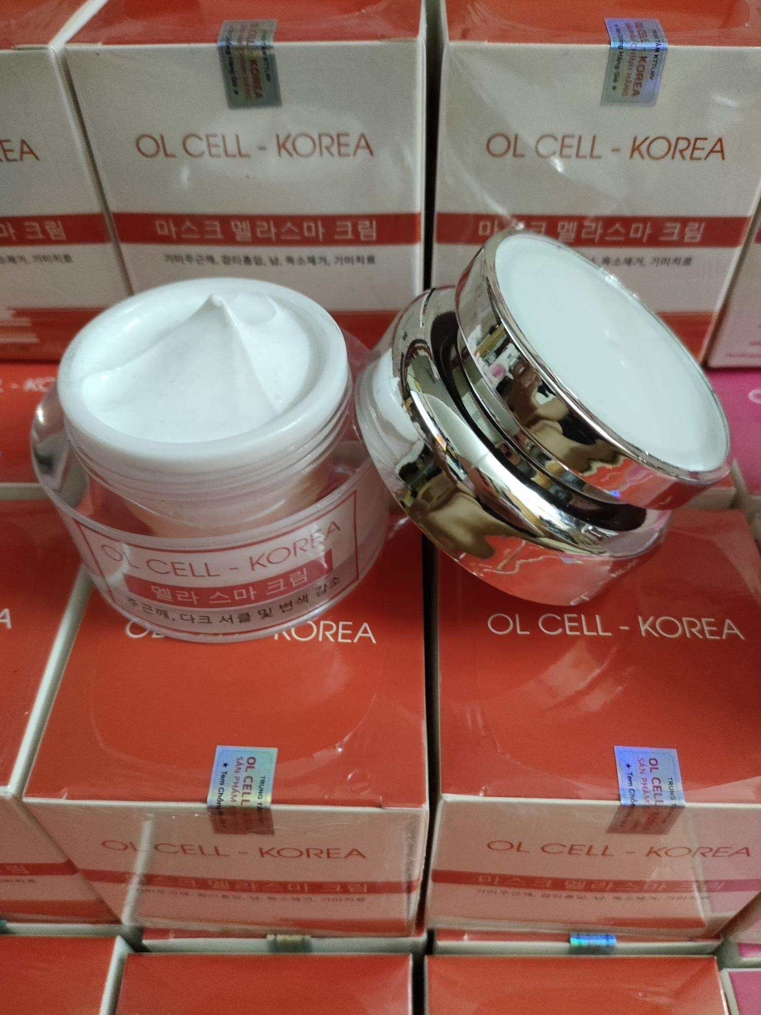 ol cell korea mẫu mới 2022 hút nám tàn nhang thâm sạm trắng da hút chì hút mụn xoá thâm