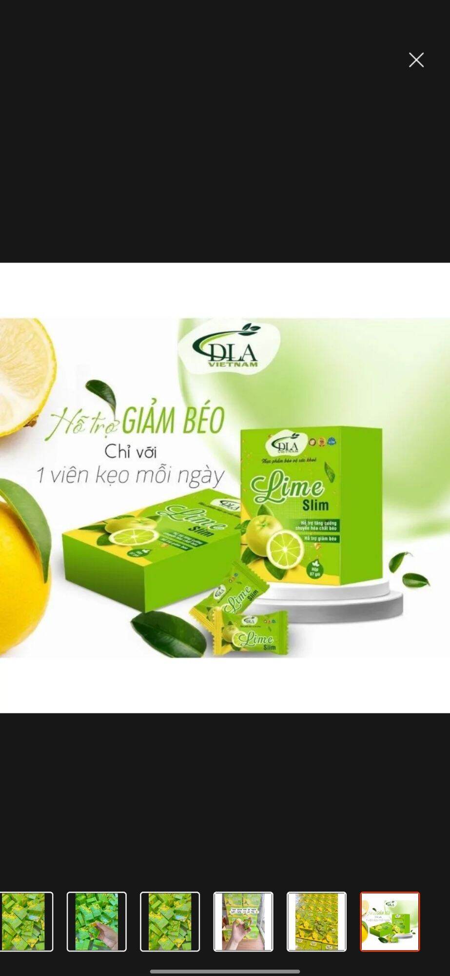 Kẹo chanh giảm cân line slim ez beauty chính hãng