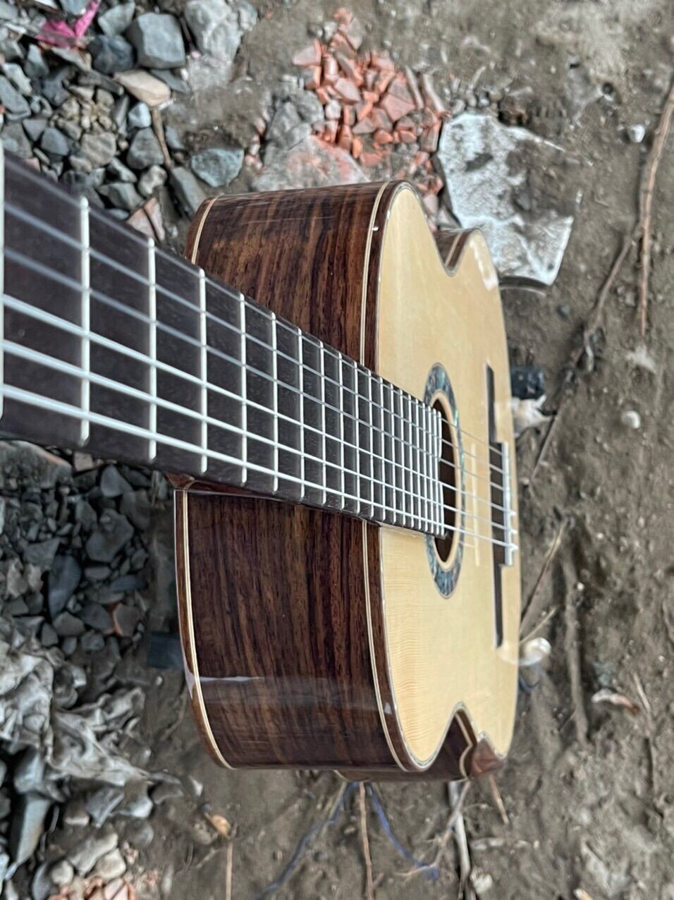 GUITAR CLASSIC GỖ CẨM ẤN ĐỘ VÁT TAY VIP