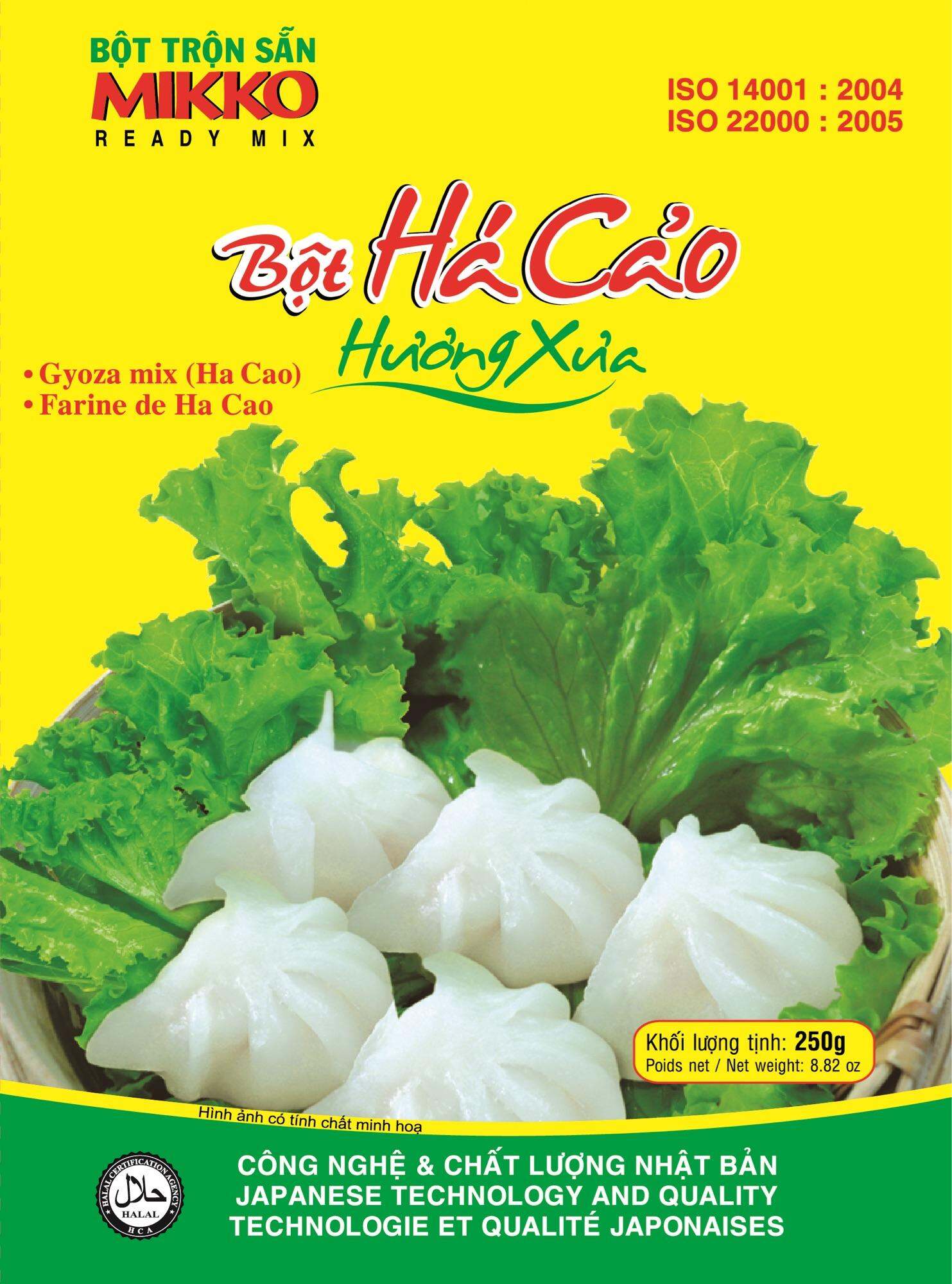 COMBO 3 BỘT HÁ CẢO MIKKO HƯƠNG XƯA 250G