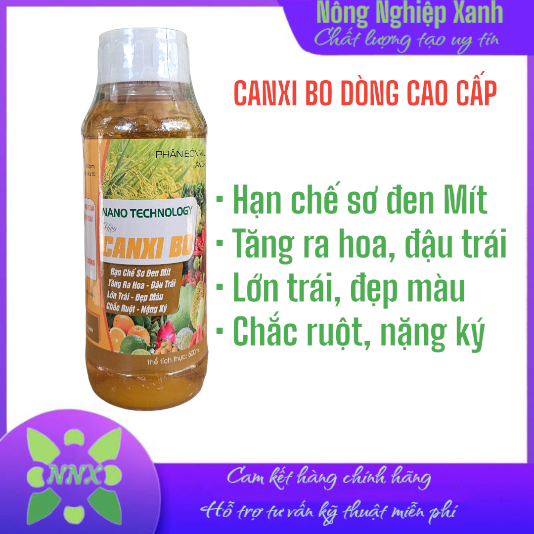 Phân bón vi lượng canxi bo chai 500ml