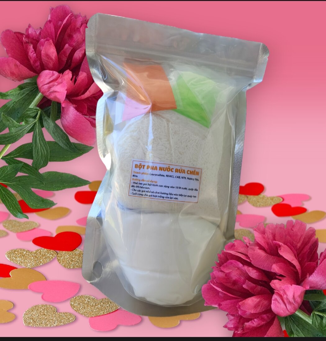 Bột pha nước rửa chén
