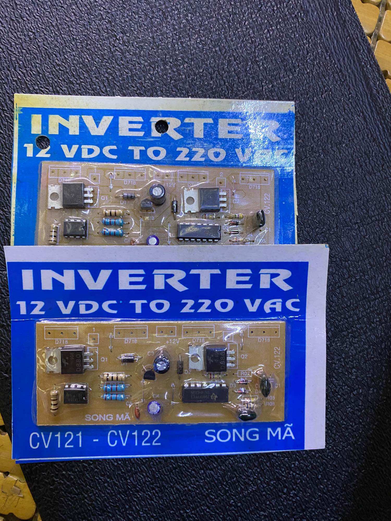 Mạch INVERTER từ 12 >220 v song Mã giá 1 mạch