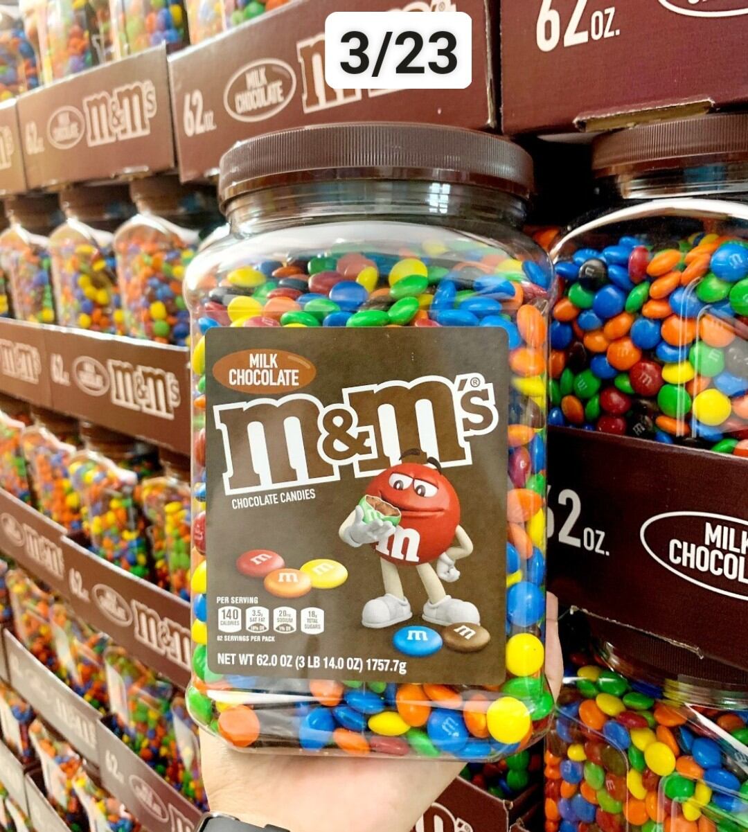 SOCOLA M&M SIZE 1kg559 và size 1757g . HÀNG NHẬP MỸ