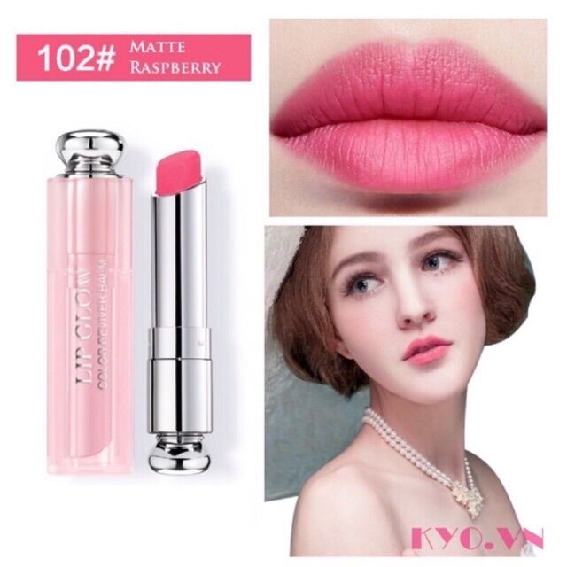 Son dưỡng dior có màu , hoa hậu của các dòng son dưỡng, hiện có màu 1 ,4 ,7 ,8 ,101, 102...