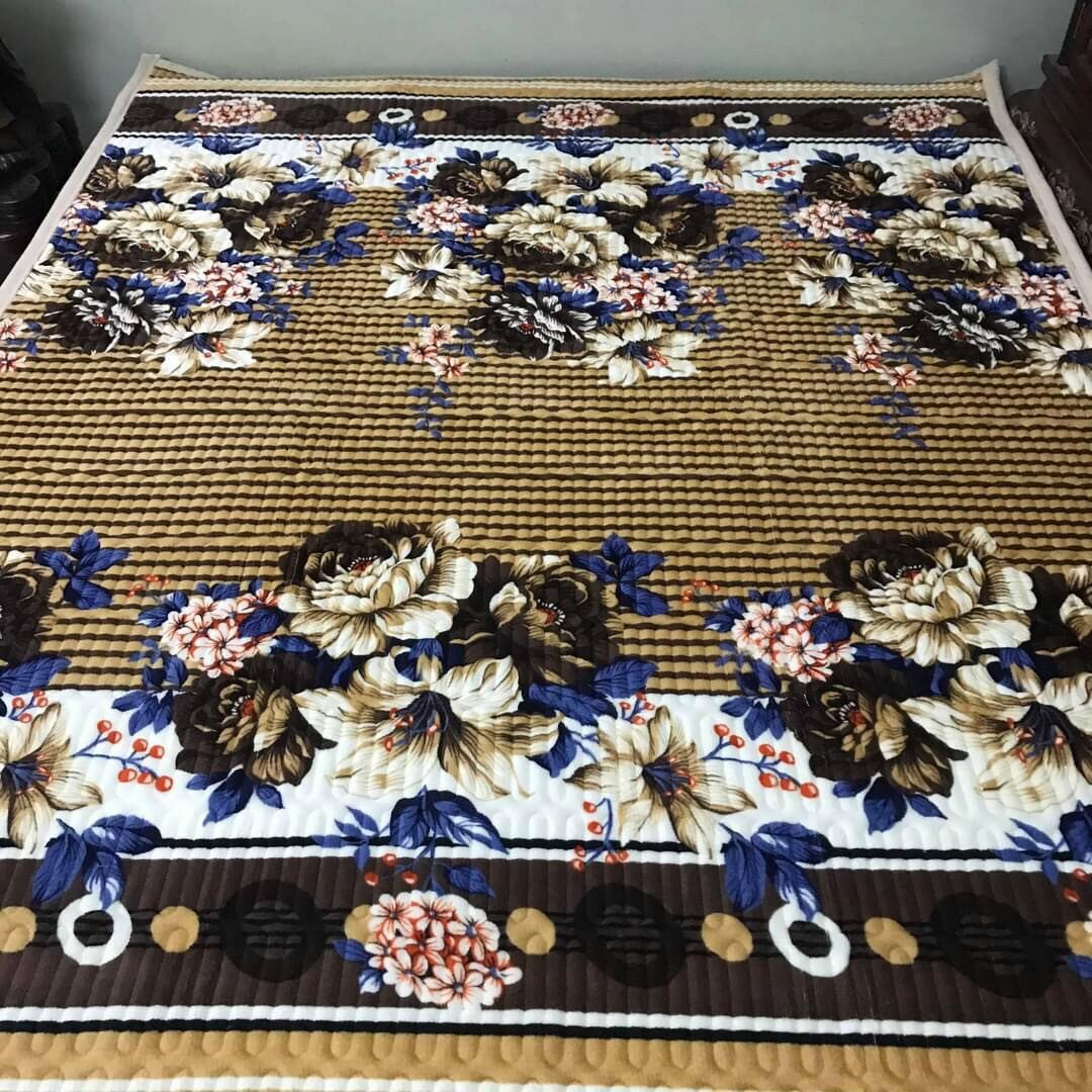 Thảm trải giường lông cừu cao cấp 3 lớp siêu ấm