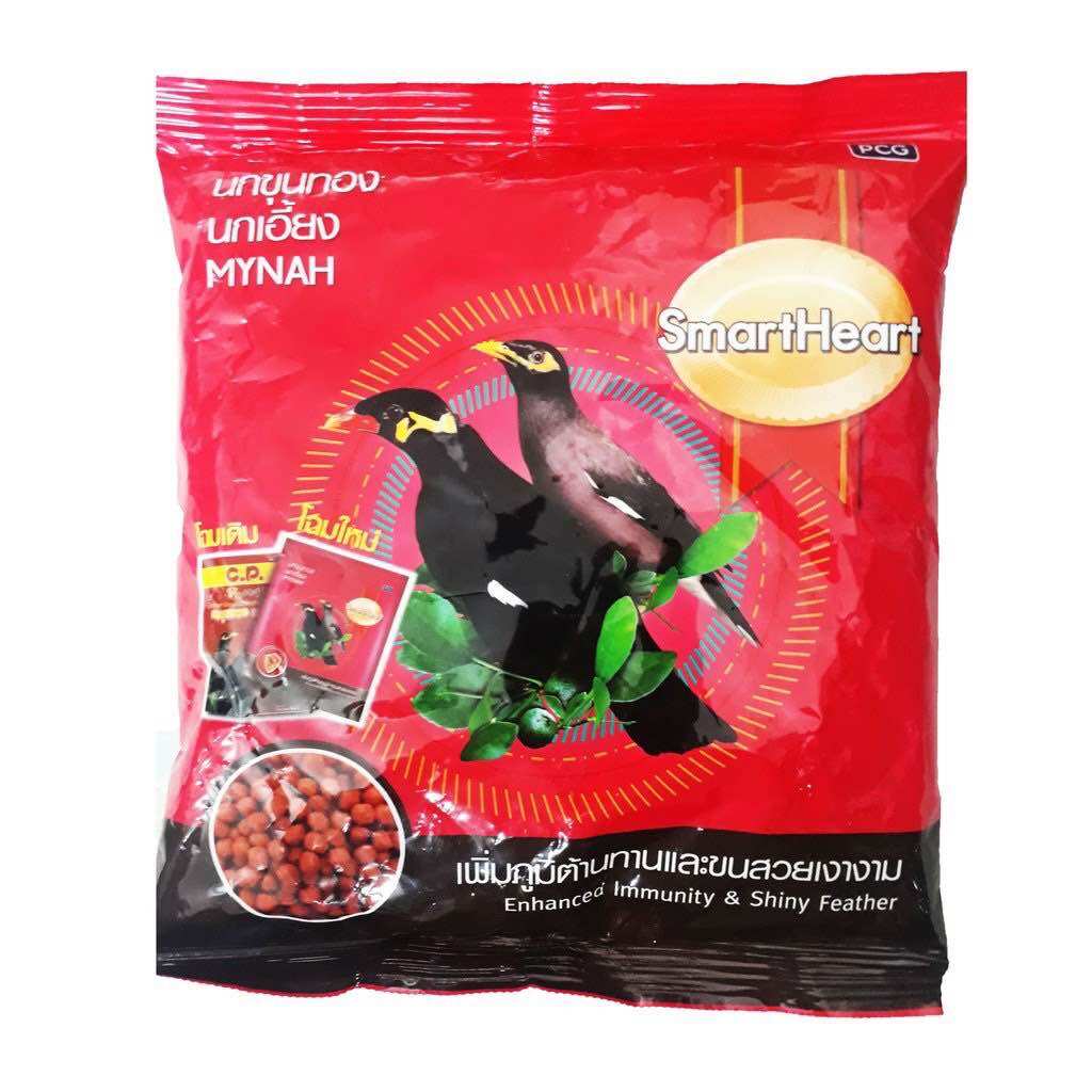 Cám smartheart 400g thức ăn cho chim nhồng, sáo, cưỡng, két