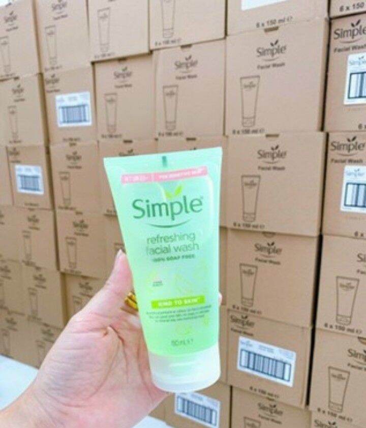Combo 3 món simple sữa rửa mặt nước tẩy trang