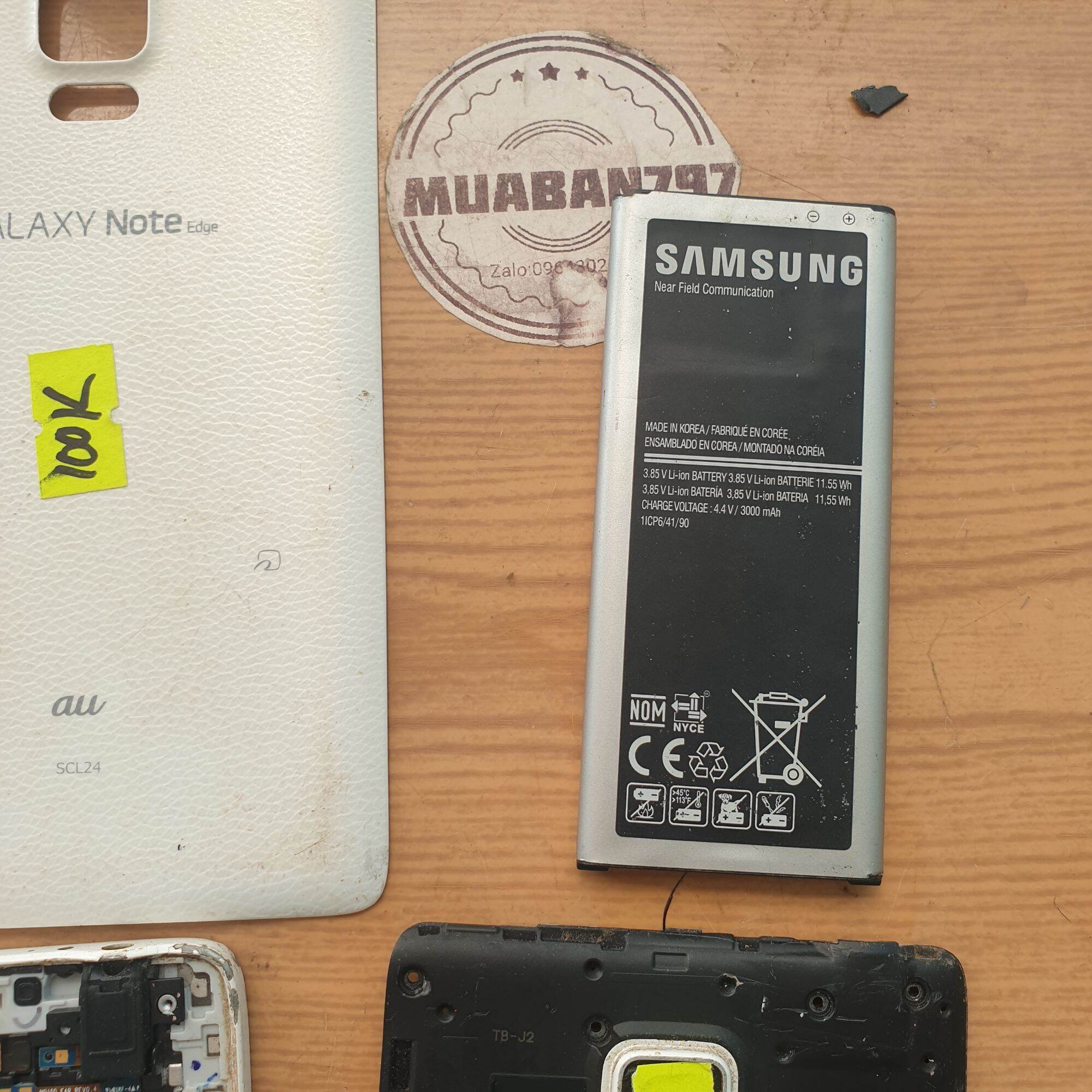 Linh kiện điện thoại samsung note edge bản Âu tháo máy