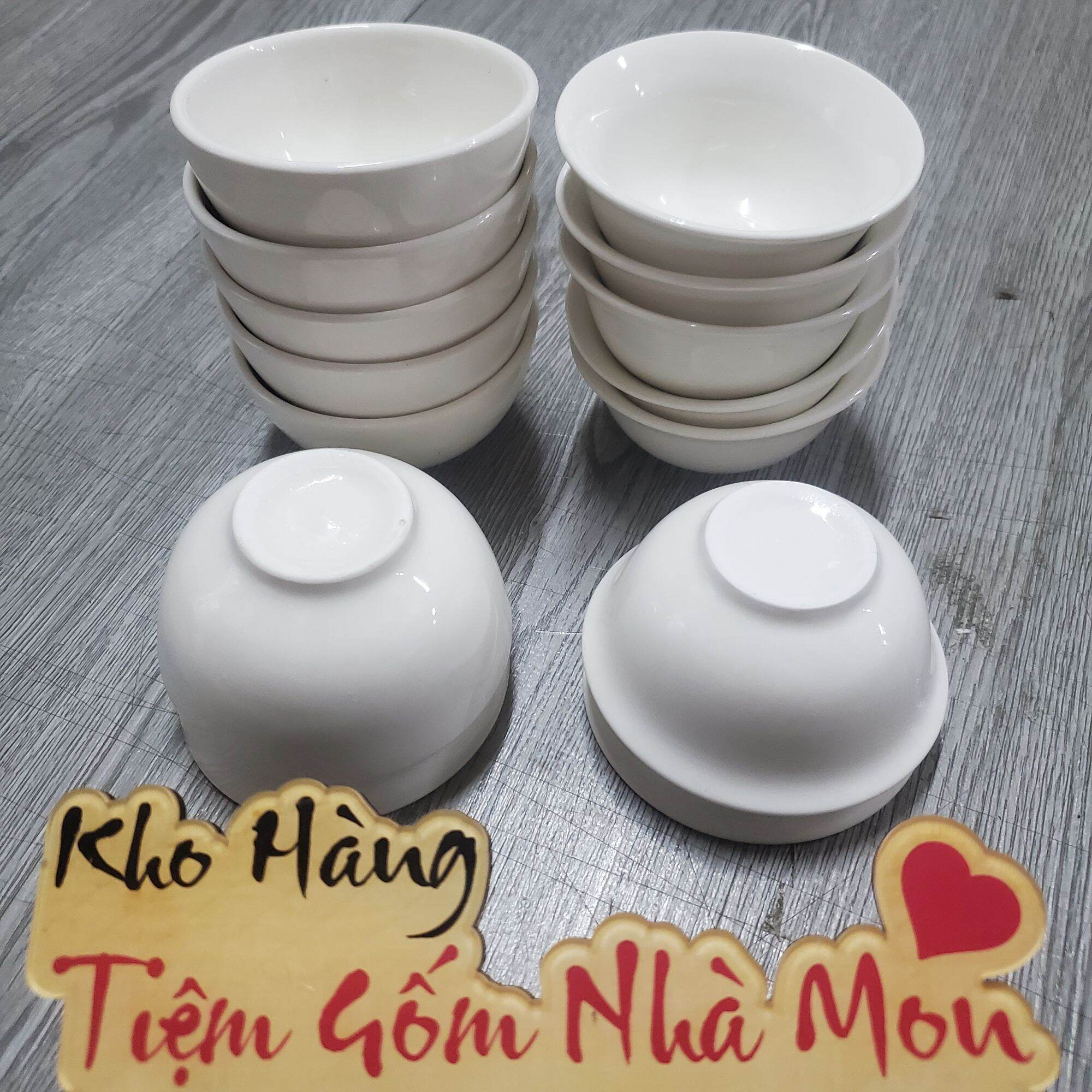 Combo 10c chén nước chấm dày hay mỏng ms*063.