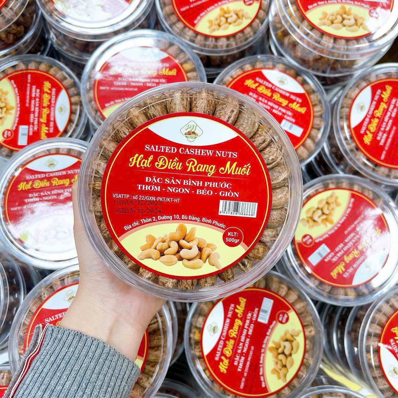 Hạt Điều Bình Phước Xếp Hoa Loại 1